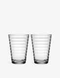 Iittala Aino Aalto Glass Tumblers Set of Two 330ml