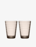 Iittala Aino Aalto Glass Tumblers Set of Two 330ml