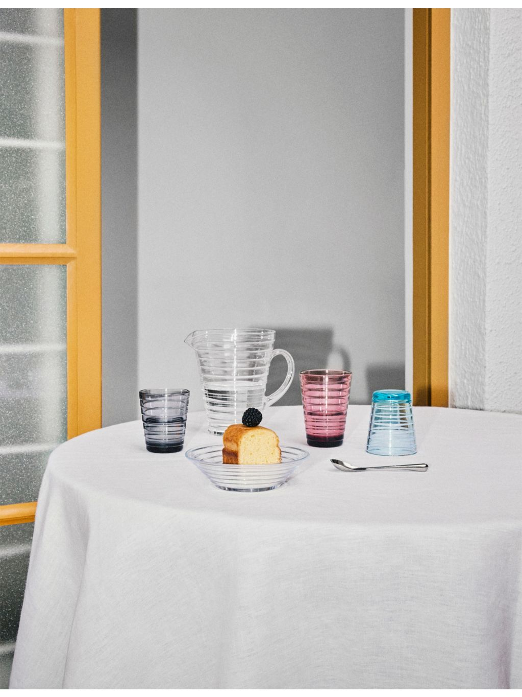 Iittala Aino Aalto glass pitcher 1200ml (British brand)