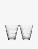 Ittala Kastehelmi Glass Tumblers Set of Two 300ml