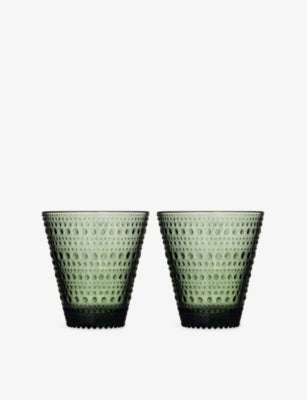 Ittala Kastehelmi Glass Tumblers Set of Two 300ml