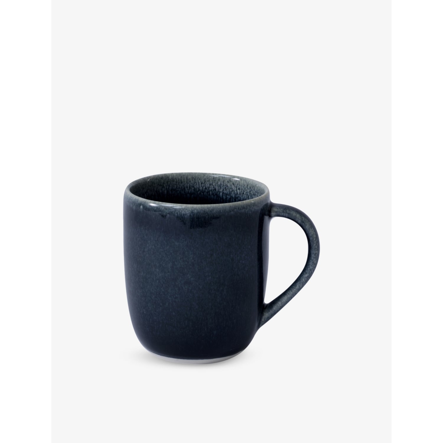 Maguelone Glazed Stoneware Mug 10cm - BLEU NUIT