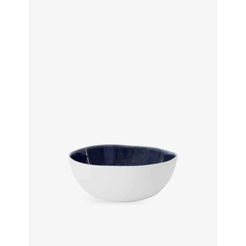 Maguelone Stoneware Serving Bowl 27cm - BLEU NUIT