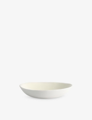 Maguelone Stoneware Pasta Bowl 22.5cm - Neige Ecru
