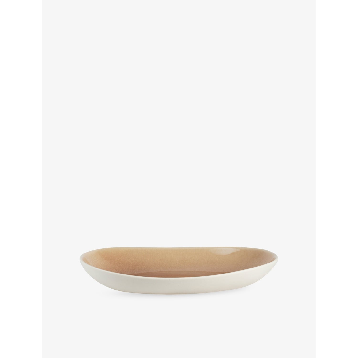 Maguelone Glazed Stoneware Dish 38cm - BLEU NUIT