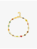 Ece London gold vermeil evil eye bracelet, imported from the UK