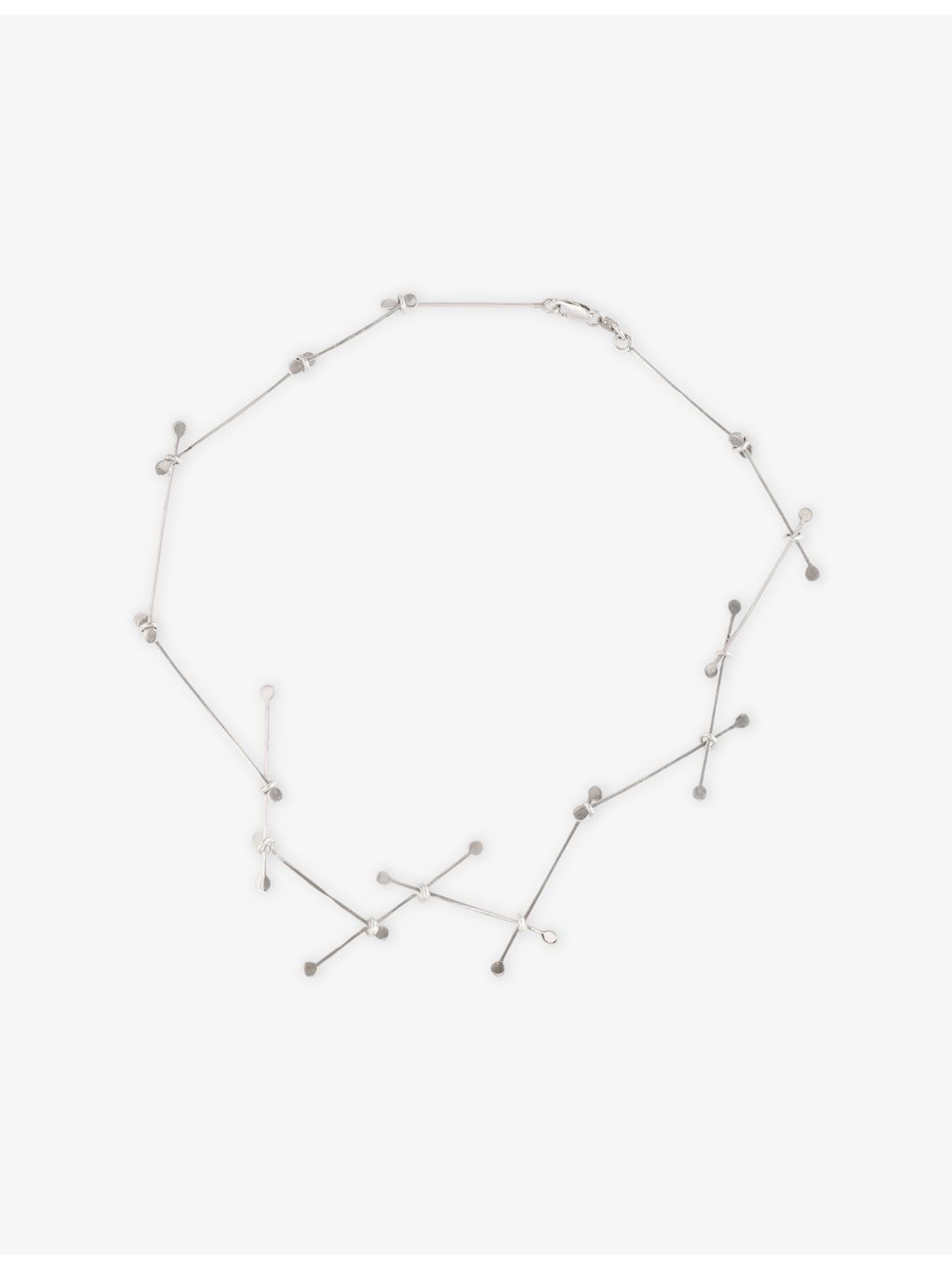 Myriam Soseilos Kituna sterling silver chain necklace 45cm - British product
