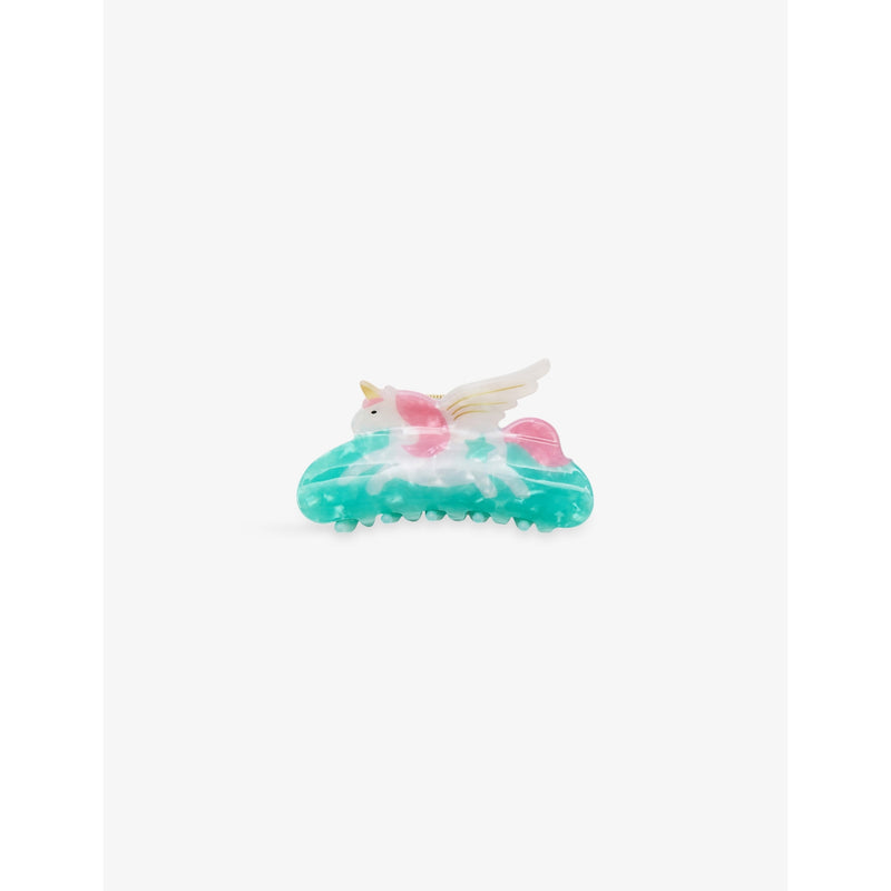 Mimi & Lula claw clip unicorn design 8cm, imported from the UK