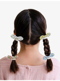 Mimi & Lula five bow floral hair ties, imported from the UK