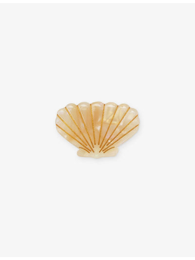 selfridges Mimi & Lula Shell Acetate Hair Clip 6cm- Buy online at McGrocer