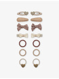 Mimi & Lula polka-dots and hearts hair accessory set - British product