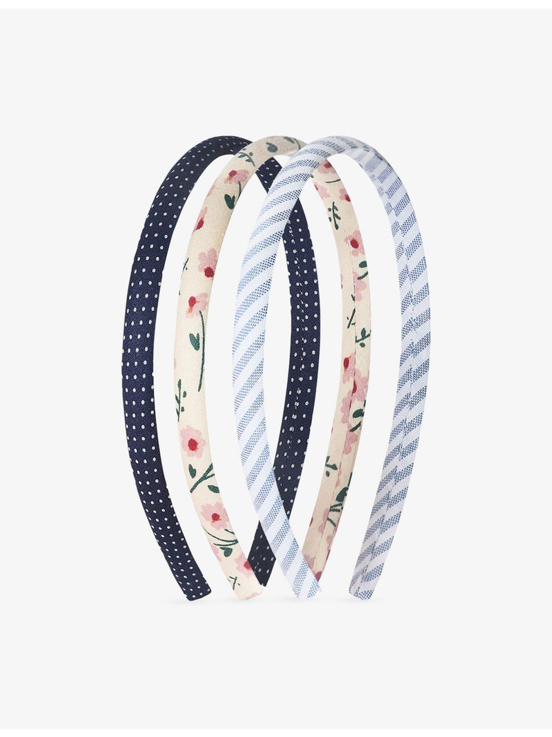 Mimi & Lula fabric headbands set three designs, UK version