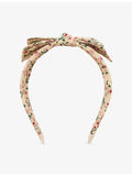 Mimi & Lula Edie floral fabric headband for ages 3-10, UK version
