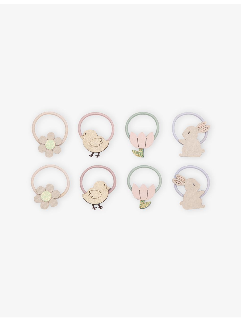 Mimi & Lula Easter woven hair ties 8 pack - British product
