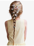 Mimi & Lula Easter hair clips, eight woven designs (British brand)