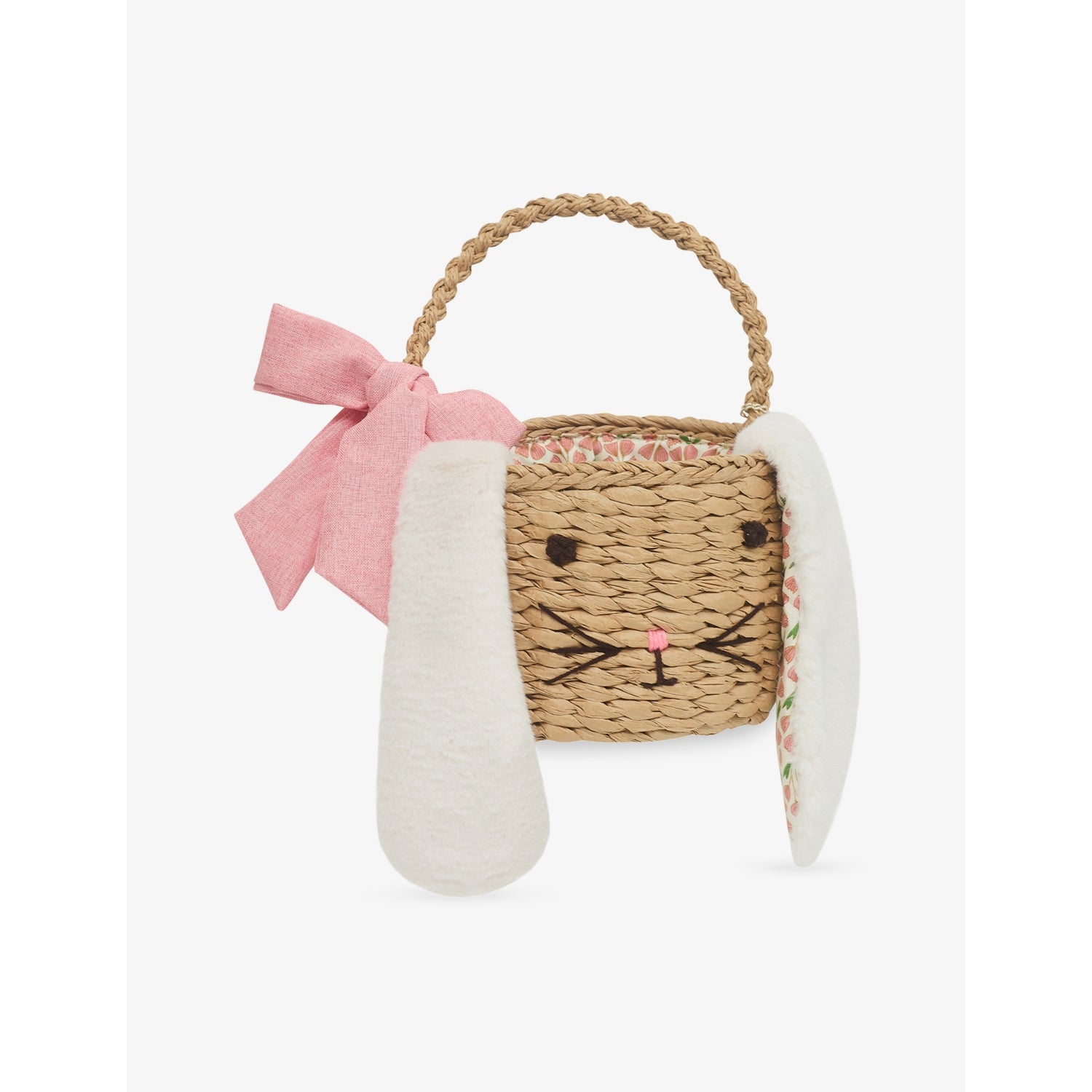 Mimi & Lula Easter bunny woven basket small, UK version