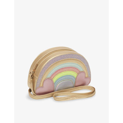 selfridges Mimi & Lula Rainbow Faux-Leather Cross-Body Bag- Buy online at McGrocer