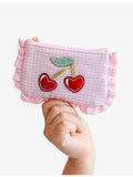 Mimi & Lula gingham cherry purse, imported from the UK