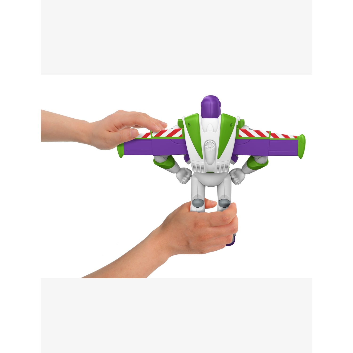 Action figure of Buzz Lightyear with pop-out wings 30cm, UK version