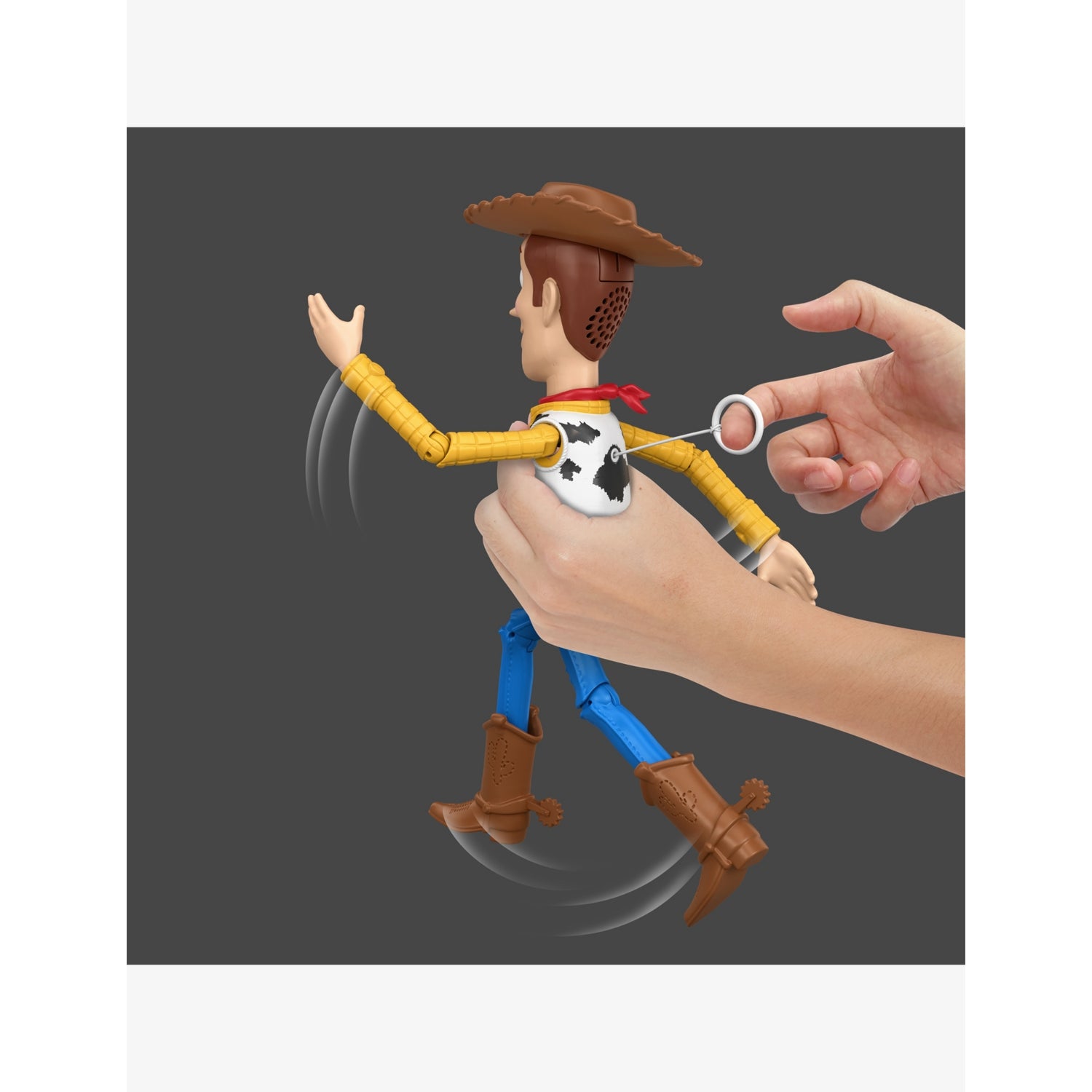 Action figure Running Woody Toy Story 30cm (British brand)