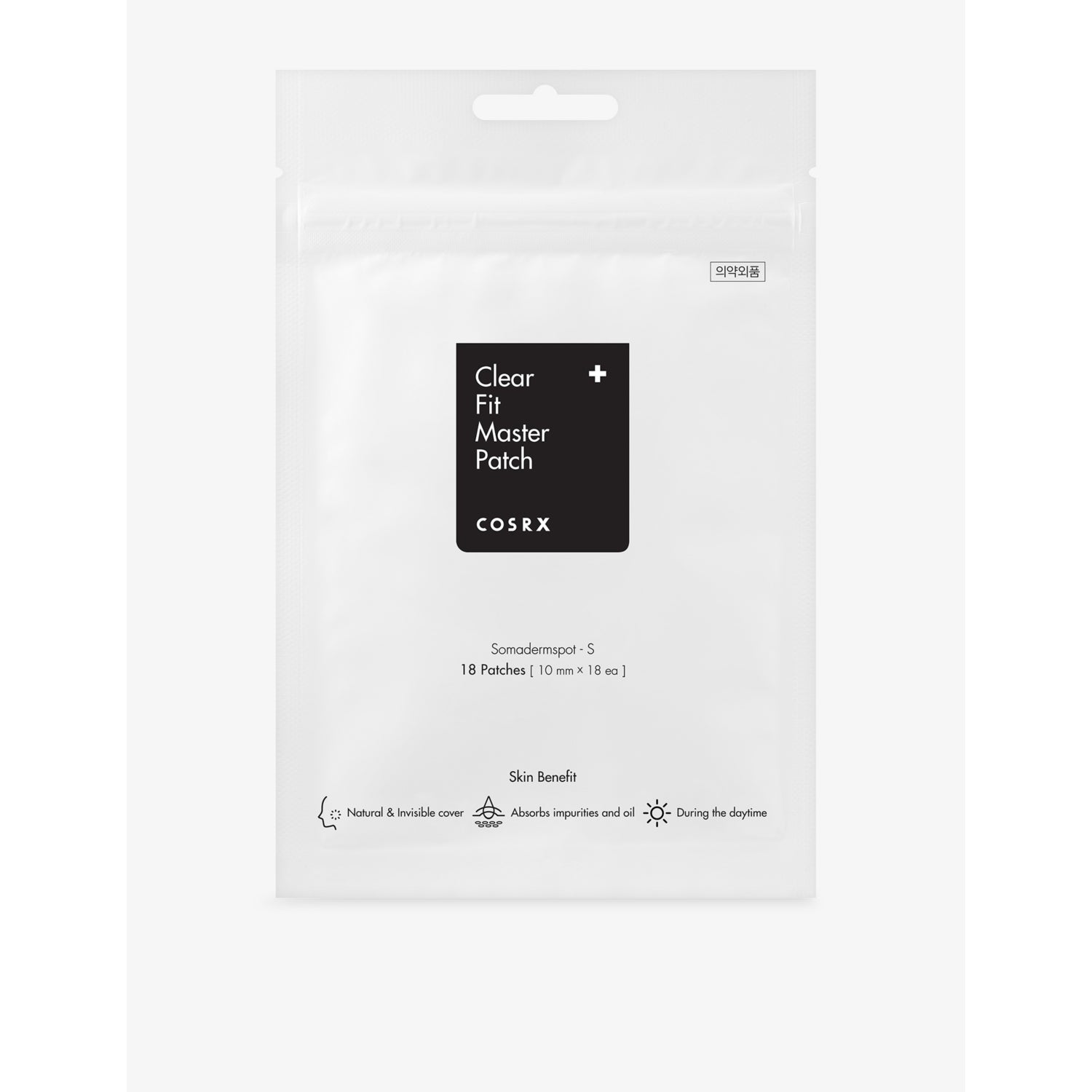 COSRX Clear Fit Master Patch acne patches pack of 18, imported from the UK