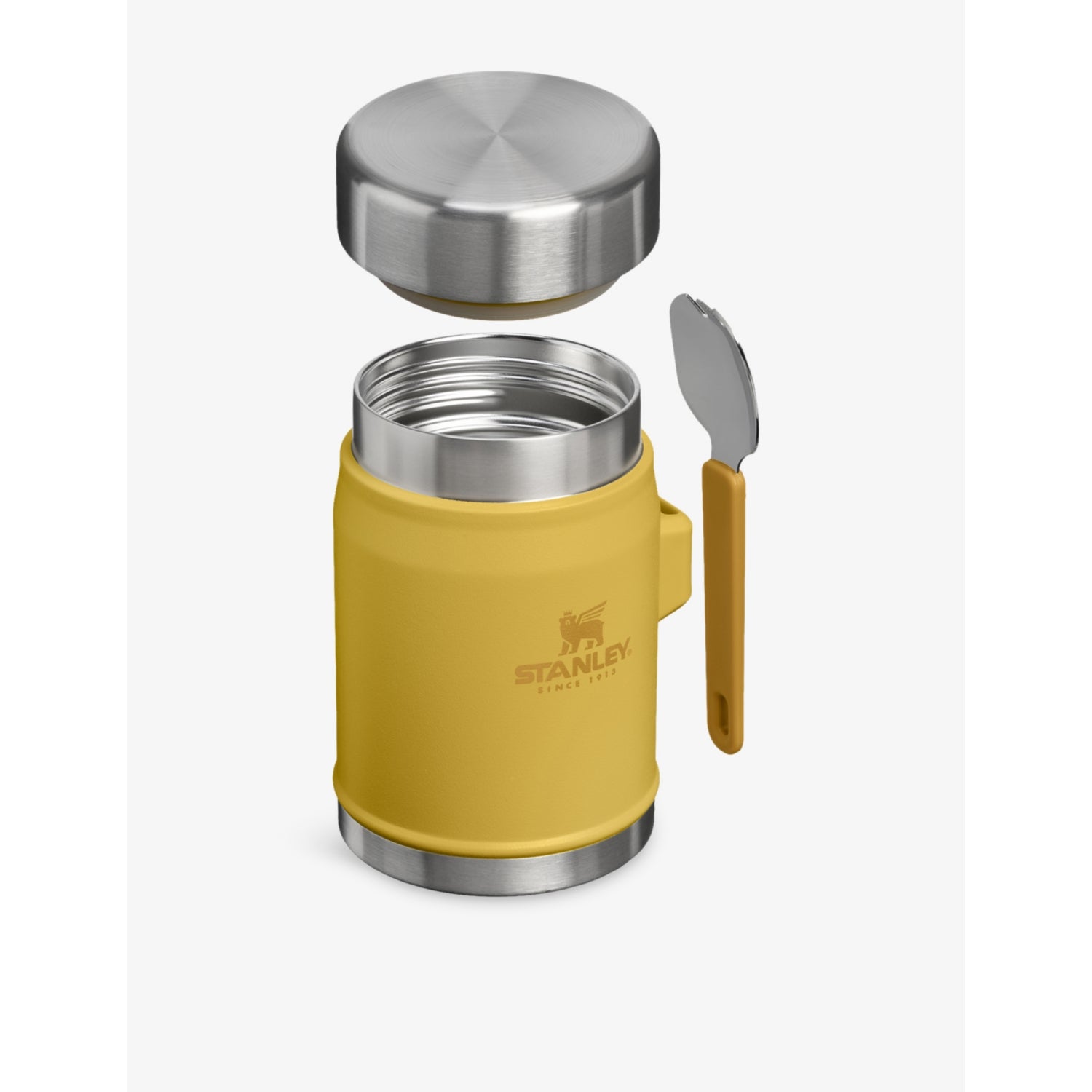 Stanley stainless steel food jar with spork 0.4L (British brand)