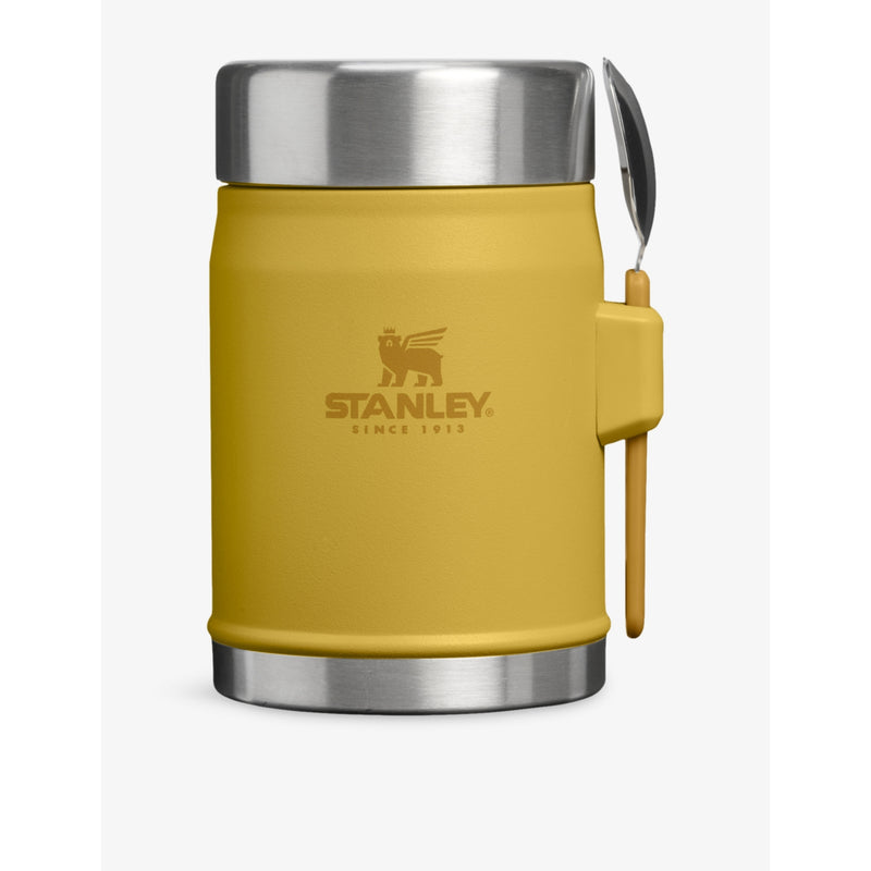 Classic Legendary Stainless-Steel Food Jar and Spork 0.4L - DIJON