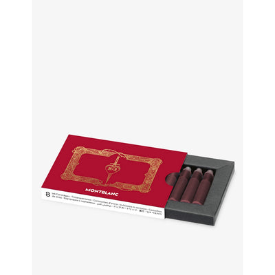 selfridges Montblanc Meisterstück Romeo & Juliet Verona Red Fountain Pen Ink Cartridges (8 Pack)- Buy online at McGrocer