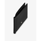 Montblanc leather wallet with money clip and six card slots - British product