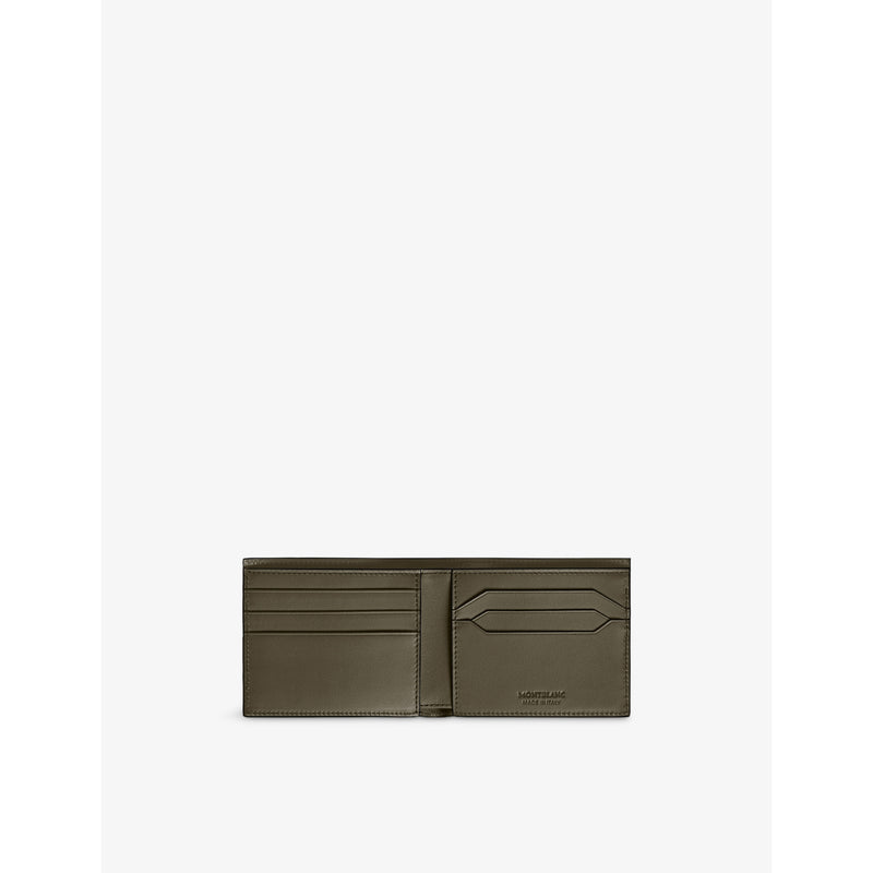 Montblanc 6cc Extreme leather bi-fold wallet - British product