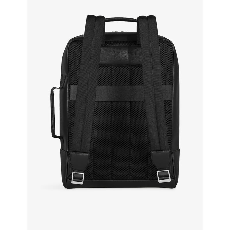 Montblanc Companion Rectangular Sartorial leather backpack 44cm, imported from the UK