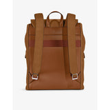Montblanc suede envelope backpack with logo plaque, UK version