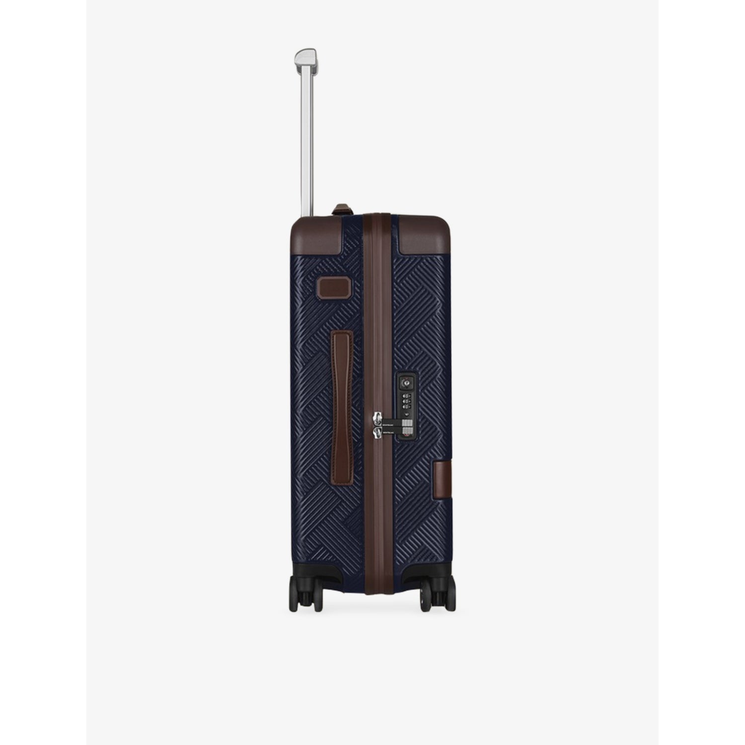 Montblanc Extreme 3.0 cabin suitcase polycarbonate leather trim (British brand)