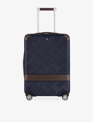 Montblanc Extreme 3.0 cabin suitcase polycarbonate leather trim (British brand)