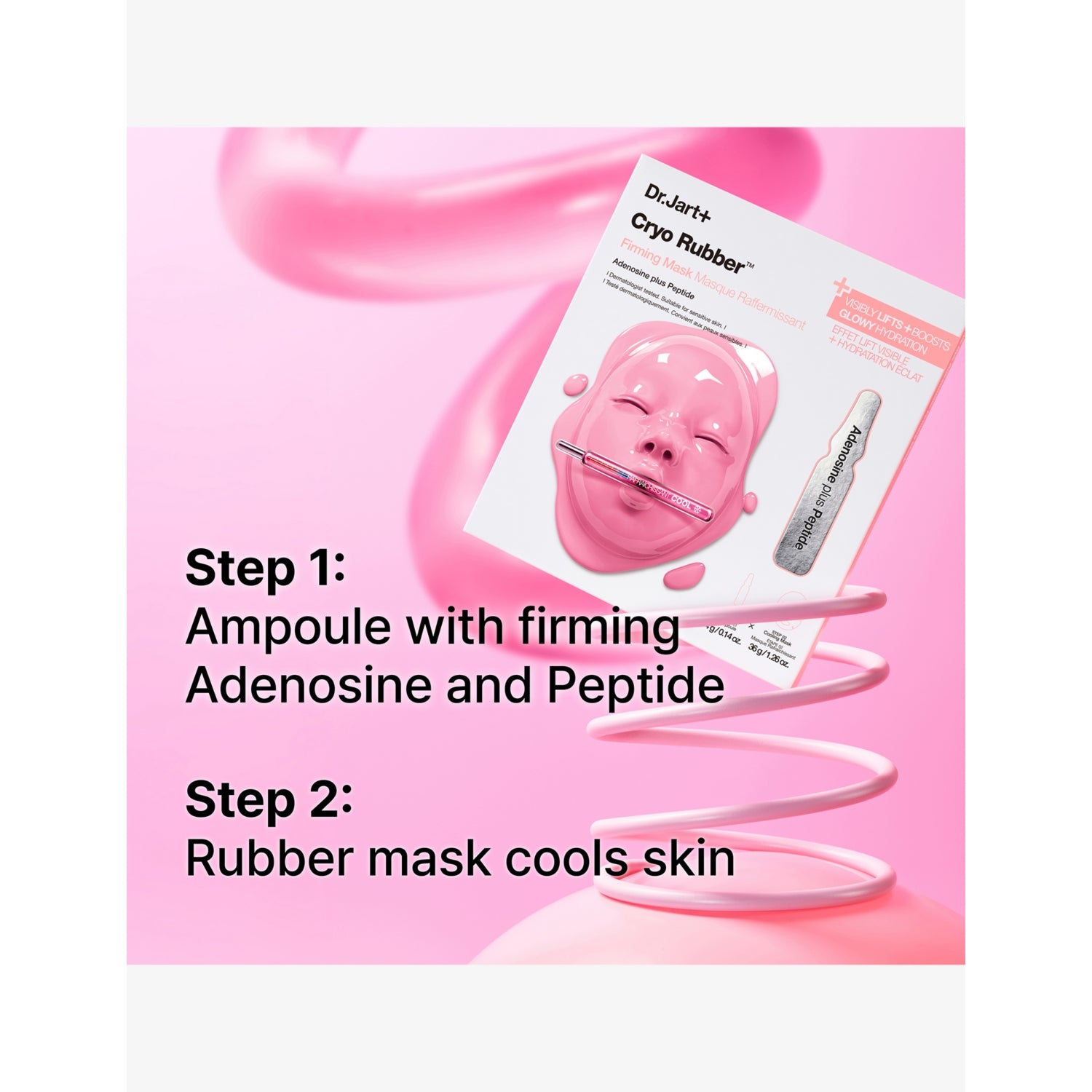 Dr.Jart+ Cryo Rubber Firming Mask 41g, imported from the UK