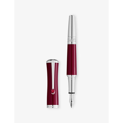 selfridges Montblanc Muses Maria Callas Special-Edition Fountain Pen- Buy online at McGrocer
