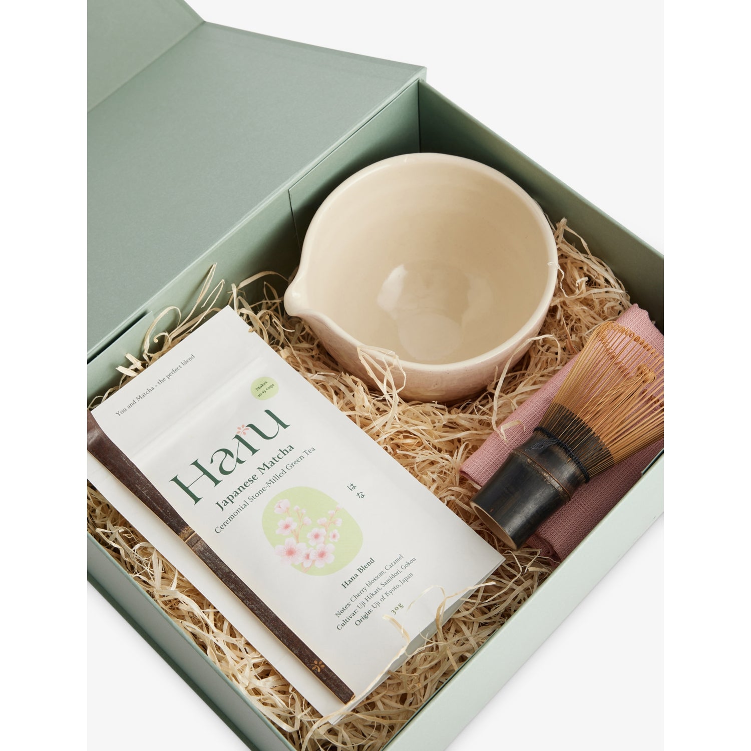 Haru matcha ritual set limited edition 30g, UK version