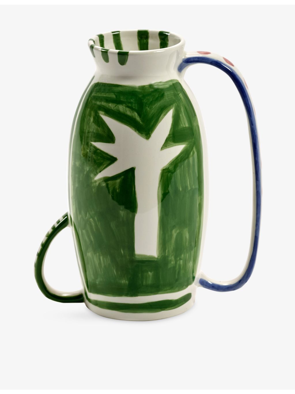 Serax hand-painted ceramic vase 24.5cm, UK version