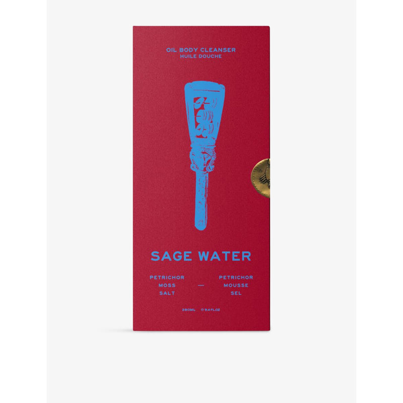 Sage Water oil body cleanser 280ml for bath and shower, UK version
