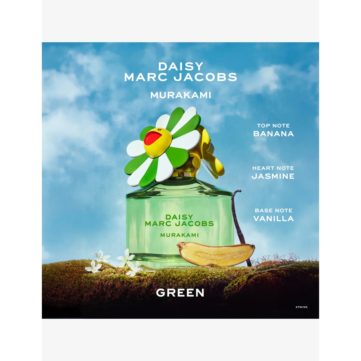 Marc Jacobs Daisy Murakami Green perfume 50ml, imported from the UK
