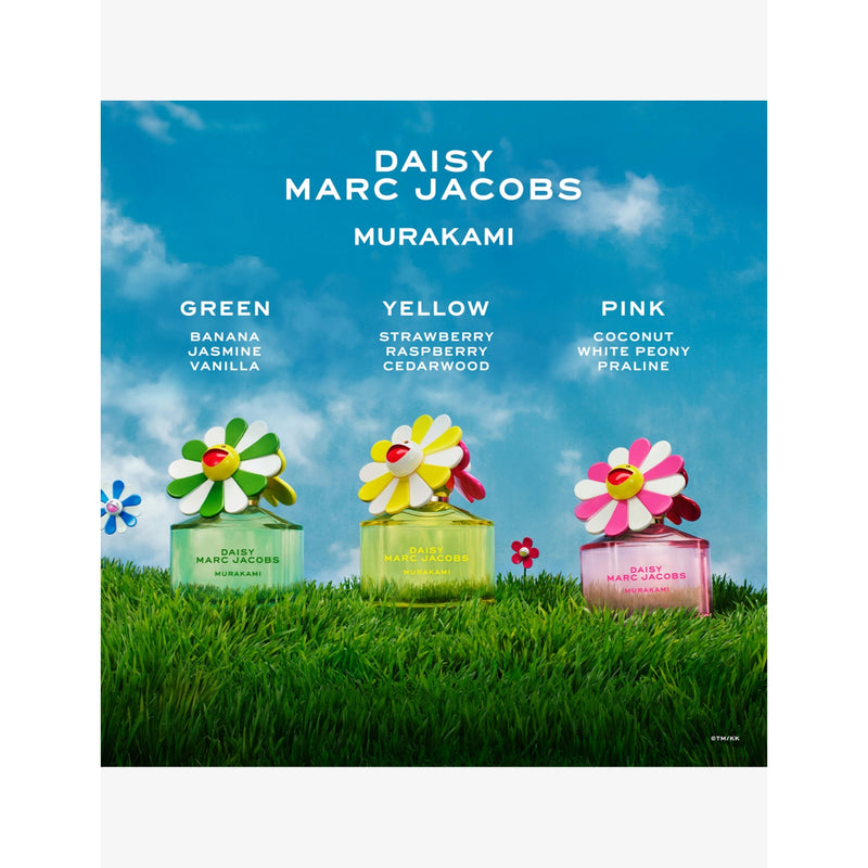 Marc Jacobs Daisy Murakami Yellow Eau de Parfum 50ml, imported from the UK