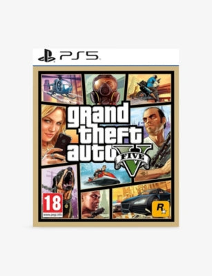 Sony Grand Theft Auto V PlayStation 5 game, imported from the UK