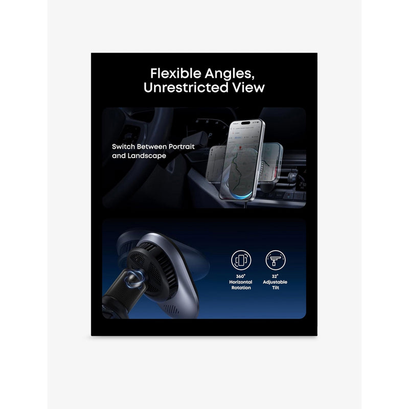 Anker Qi2 25W wireless car charger - British product