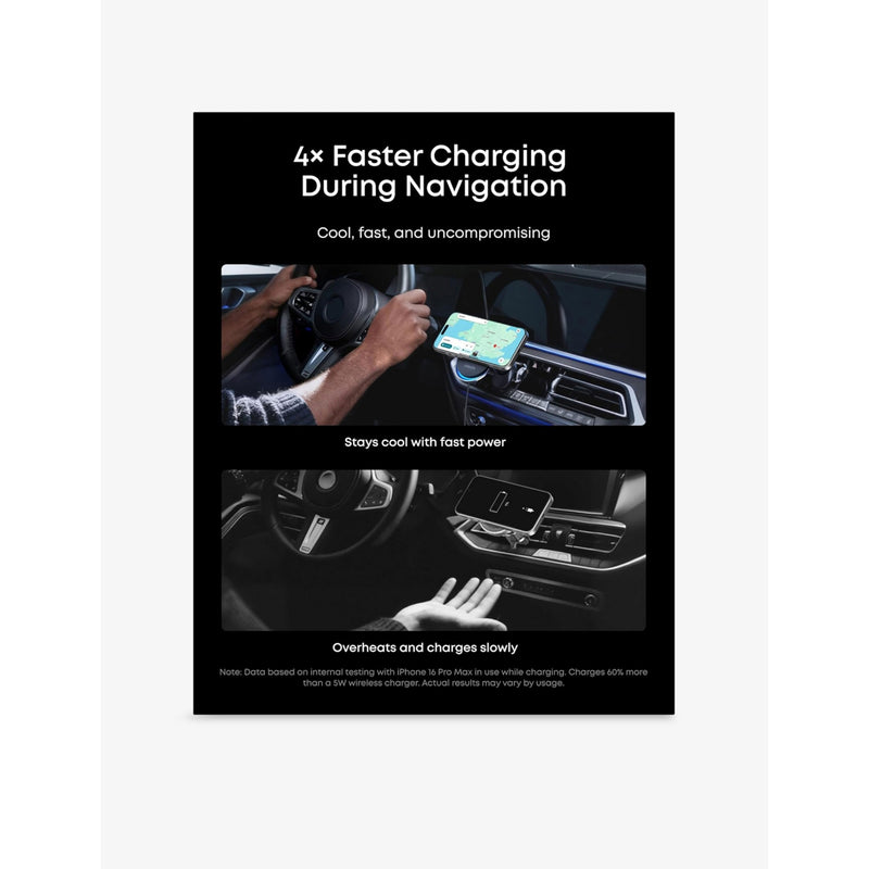 Anker Qi2 25W wireless car charger - British product
