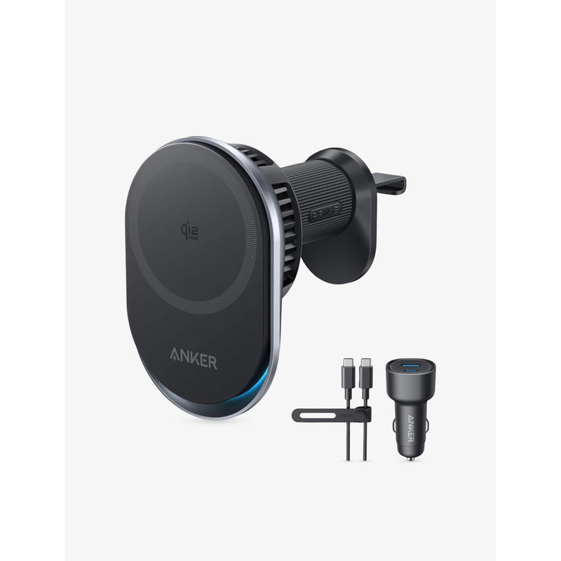 Anker Qi2 25W wireless car charger - British product