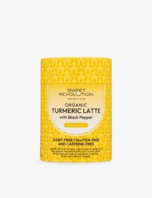 Sweet Revolution organic turmeric latte 100g, imported from the UK