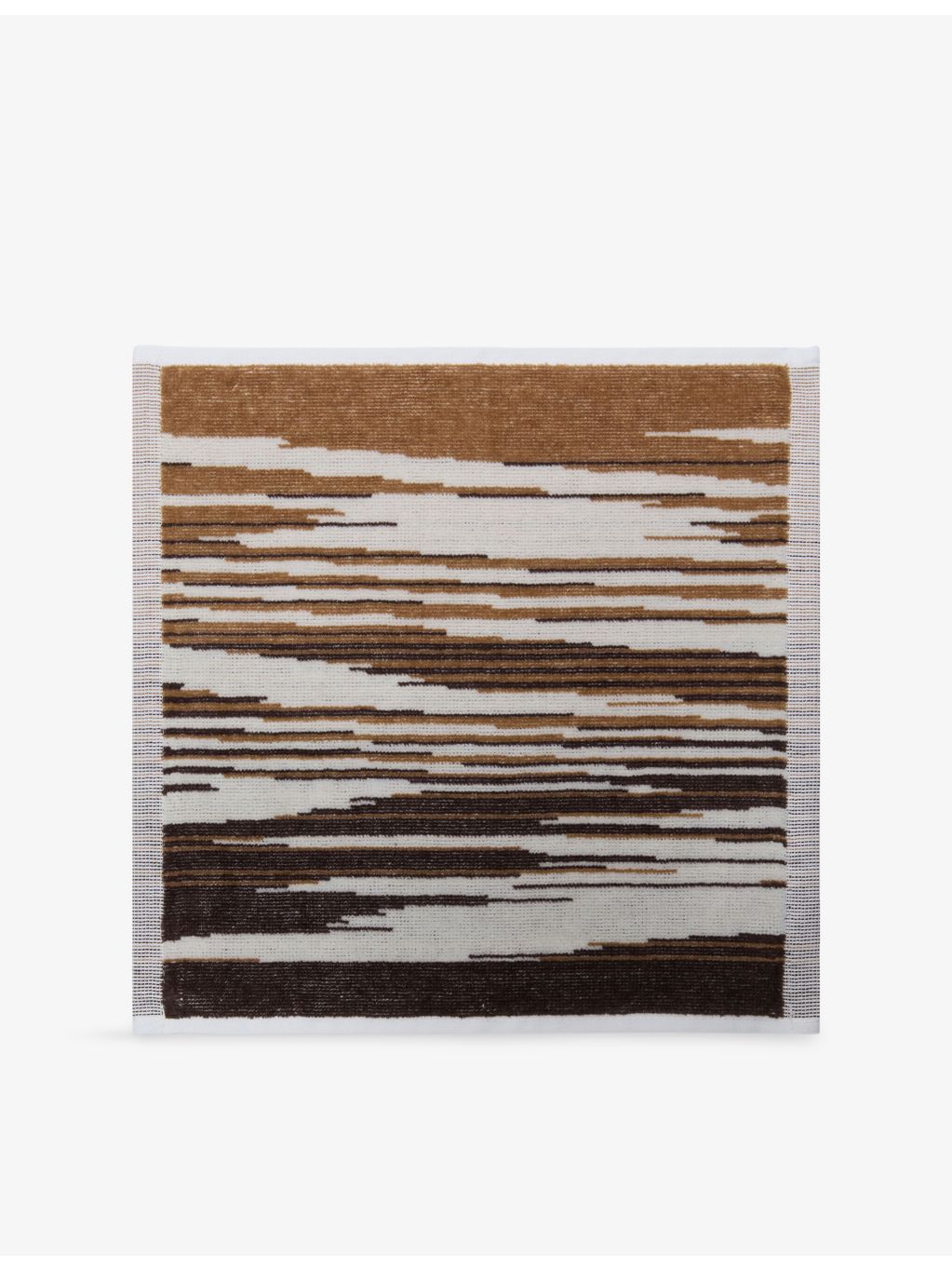Missoni Home cotton washcloths zigzag pattern 30x30cm - British product