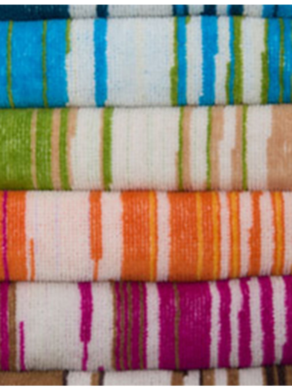 Missoni Home cotton washcloths zigzag pattern 30x30cm - British product