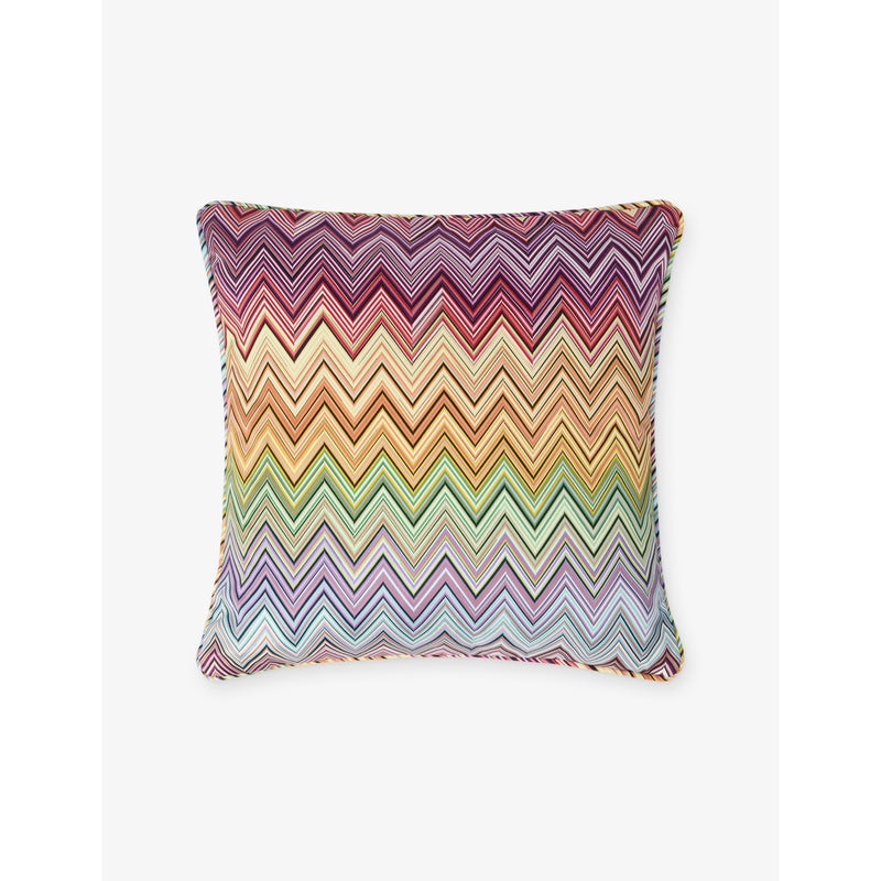 Missoni Home Jarris Zigzag-Pattern Cotton Cushion 40cm x 40cm