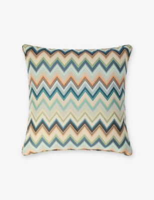 Missoni Home Agadir zigzag cushion 40cm (British brand)